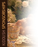 Click here for complete Kiddush calendar